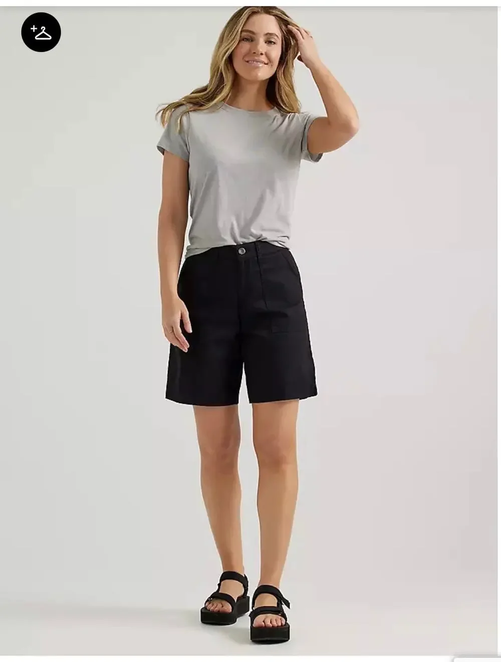 NWT Lee ULTRA LUX COMFORT WITH FLEX-TO-GO RELAXED FIT UTILITY BERMUDA shorts 6